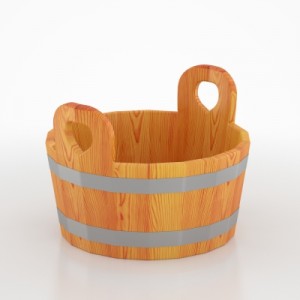 Шайка BentWood 15 л. из лиственницы натуральной