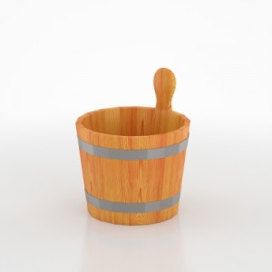 Ушат BentWood 7 л. из лиственницы натуральной