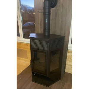 Печь-камин Березка BLACK STOVE Hors-9