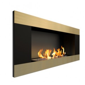 Биокамин ZeFire Elliot horizontal 1200 латунный
