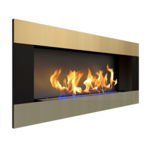 Биокамин ZeFire Elliot horizontal 1500 латунный