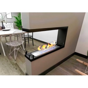 Биокамин Estetic Flame Contour торцевой сквозной 900
