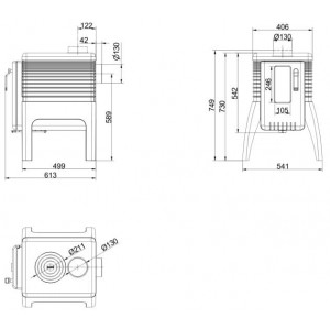 Отопительная печь Brunner Iron Dog 2