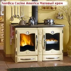 Отопительно-варочная печь La Nordica America Crema