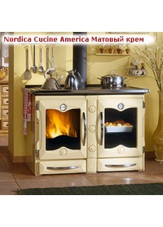 Отопительно-варочная печь La Nordica America Crema
