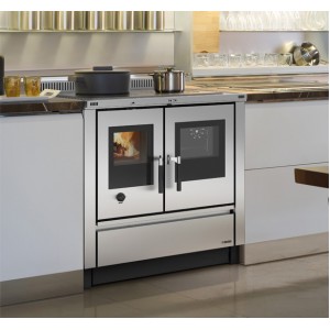 Отопительно-варочная печь La Nordica Padova Inox