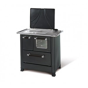 Отопительно-варочная печь La Nordica Romantica 3,5 Nero Antracite