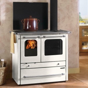 Отопительно-варочная печь La Nordica TermoSovrana D.S.A. Bianco Infinity (Белый)