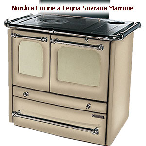 Отопительно-варочная печь La Nordica Sovrana Evo Cappuccino