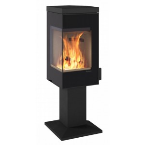 Печь-камин Nordpeis Quadro 1 Exclusive, 6кВт