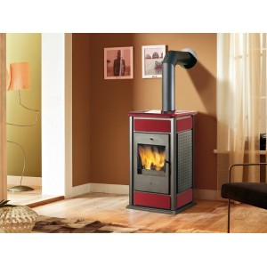 Печь-камин EdilKamin Warm cs rosso