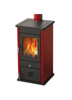 Печь-камин MBS THERMO VESTA PLUS DARK RED