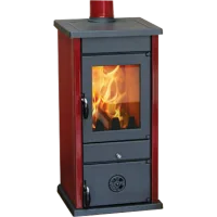 Печь-камин MBS VESTA ECO DARK RED
