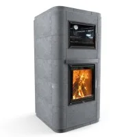 Отопительная печь с духовкой Теплый камень HERITAGE I-P