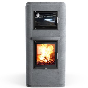 Отопительная печь с духовкой Теплый камень HERITAGE I-P