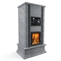 Отопительная печь с духовкой Теплый камень HERITAGE VIII