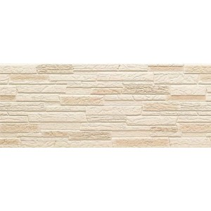 Панель ASAHI фибро-цементная AT ARP5PRW, 455х1000х15 светлый рваный камень