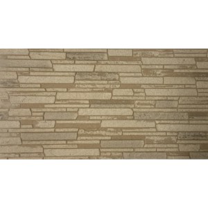 Панель ASAHI фибро-цементная AT NJP5PJC, 455х1000х15 темный рваный камень