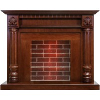 Портал Dimplex Edinburg - Орех / Кирпич