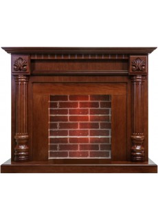 Портал Dimplex Edinburg - Орех / Кирпич