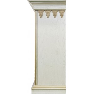 Портал Dimplex Abu-Dabi - Белый дуб, патина золото