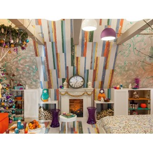 Портал Dimplex Amalfi - Белый дуб