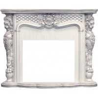 Портал Dimplex Castle - Слоновая кость с темной патиной