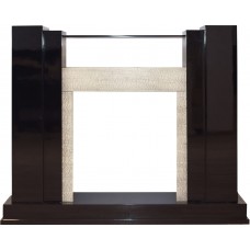 Портал Dimplex Rockwell - Черный лак, слоновая кость