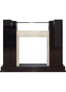 Портал Dimplex Rockwell - Черный лак, слоновая кость