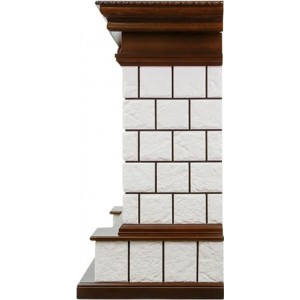 Портал Dimplex Tower - Темный дуб / Белый
