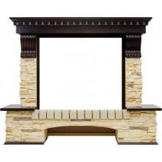 Портал Dimplex Pierre Luxe - Темный дуб / Сланец (Высота 1000 мм)