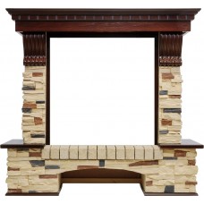 Портал Dimplex Pierre Luxe - Темный дуб / Сланец (Высота 1040 мм)