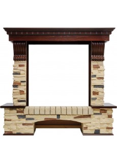 Портал Dimplex Pierre Luxe - Темный дуб / Сланец (Высота 1040 мм)