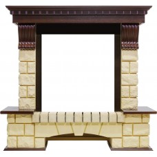 Портал Dimplex Pierre Luxe - Темный дуб / Шампань (Высота 1050 мм)