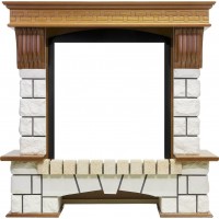 Портал Dimplex Pierre Luxe - Дуб / Белый (Высота 990 мм)