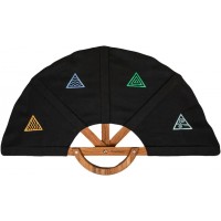 Веер для бани Woodson Пятый элемент, Средний, Дуб