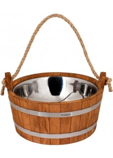 Шайка Woodson с нержавеющей вставкой, 7,5 л., Дуб