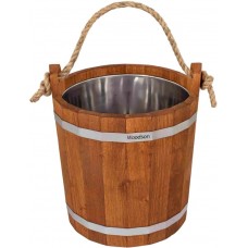 Запарник Woodson с нержавеющей вставкой, 16 л., Дуб