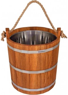 Запарник Woodson с нержавеющей вставкой, 20 л., Дуб