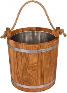 Запарник Woodson с нержавеющей вставкой, 12 л., Дуб