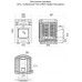 Печь-каменка Теплодар СИБИРСКИЙ УТЁС 20 ЛП Панорама Профи (без двери16/обрамления) 2019