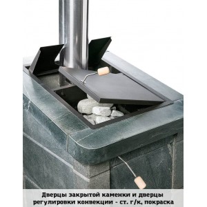 Банная печь ВВД Сударушка Семейная РК (с фасками)