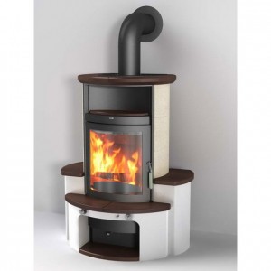 Отопительная Печь Hark 34 GT ECOplus, jola-braun/stone 245, титан