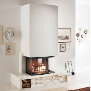 Каминная облицовка Palazzetti TEXAS sx, под SF 100 3D