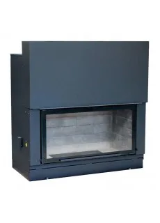 Каминная топка Axis H 1400 simple face WS Black BG2
