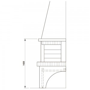 Каминная облицовка Palazzetti Ancona