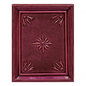 Отопительная печь Sergio Leoni Sissy с духовкой, bordeaux, с колонной