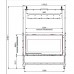 Каминная топка Palazzetti ECOMONOBLOCCO WT 16:9F V12 (double)