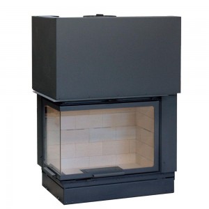 Каминная топка Axis F 900 left lateral glass