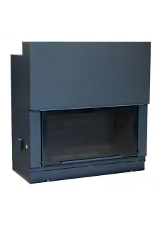 Каминная топка Axis H 1400 simple face WS Black BN2